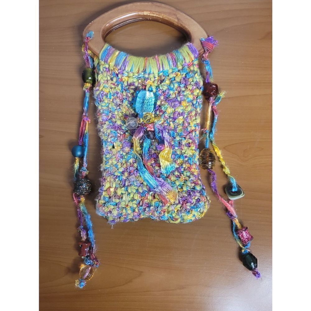 Multicolored Handmade Handbag #A67
